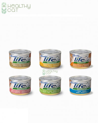 Carton (150x24g) Assorted Canned Food 150g from Lifecat