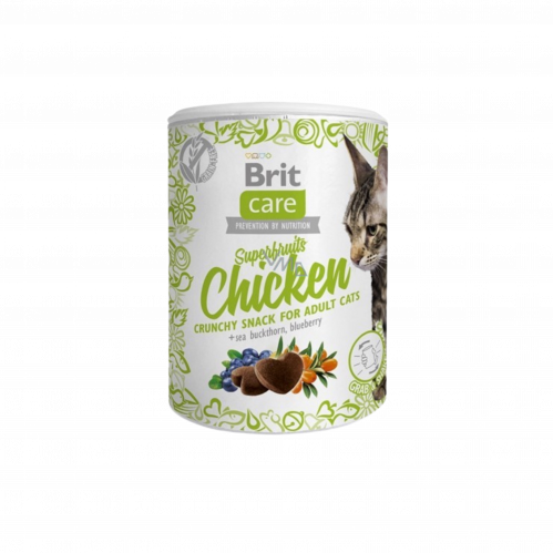 مكافات الدجاج مع التابيوكا والتوت الاسود من شركة Brit