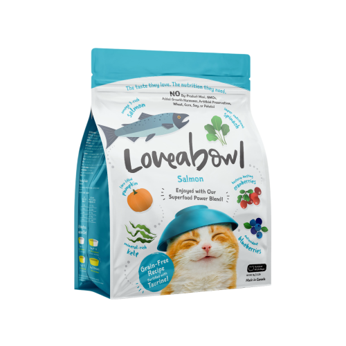 طعام جاف بنكهة السالمون من شركة LoveaBowl