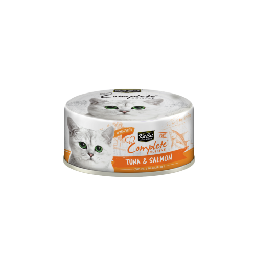 معلبات التونا و السالمون بالمرق من شركة KitCat