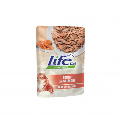 أظرف شرائح التونا مع السالمون من شركة LifeCat