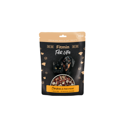 مكافات بالدجاج والسمك من شركة Fitmin