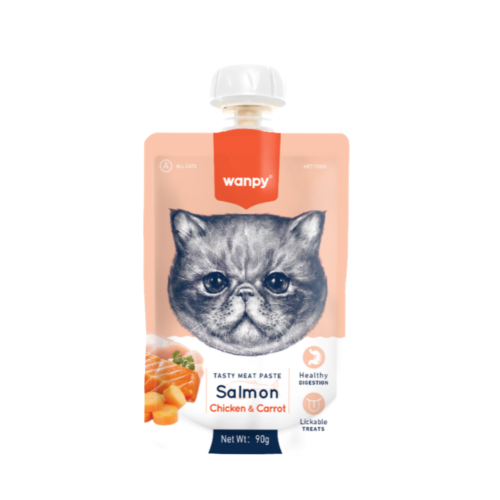 Wanpy Salmon & Carrot Treats 90g