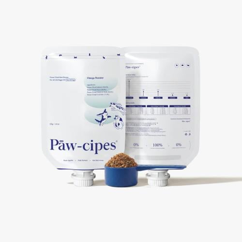 تركيبه الاوميقا بودر فاتح للشهيه مجفف بالتركيب شركة Paw Cipes