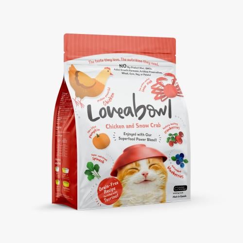 LoveaBowl Herring, Salmon & Lobster Flavored Dry Food