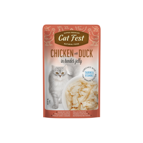 Cat Fest Duck and Chicken Treats