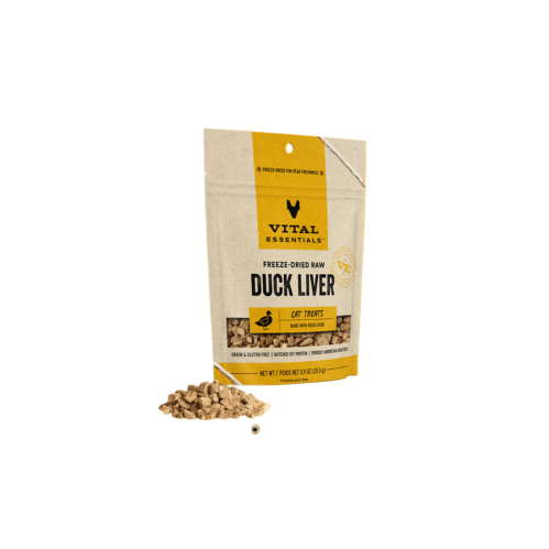 مكافات كبد البط المجففة بالتبريد 26غ من شركة Vital Essential