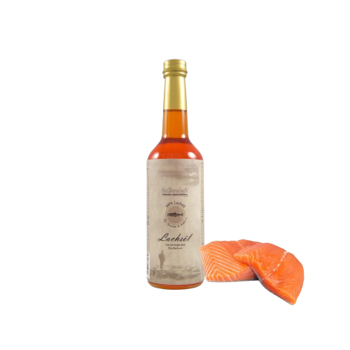 زيت السالمون غني بالاوميقا لصحة جلد ومعطف القطط من شركة Dr. Clauder