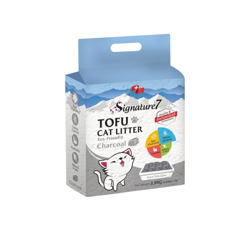 رمل التوفو بالفحم من شركة Signature7