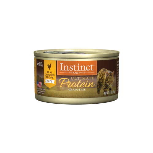 معلبات باتيه اولتيمت بروتين بالدجاج 156غ من شركة Instinct