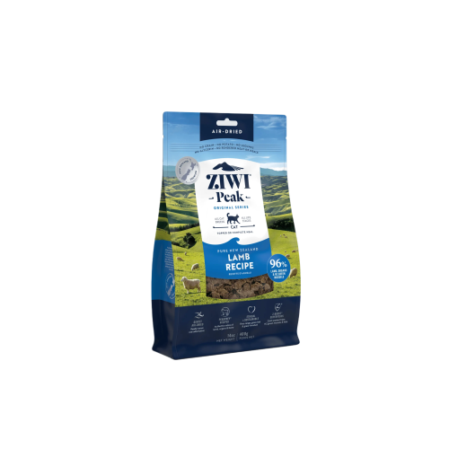 لحم الضأن مجفف بالهواء للقطط من شركة Ziwi