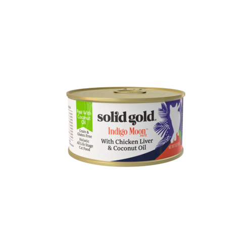 معلبات كبد الدجاج مع زيت جوز الهند من شركه Solid Gold