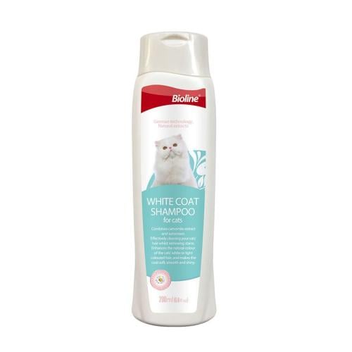Bioline White Fur Cat Shampoo