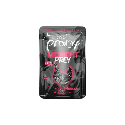 The cutest Midnight Chicken Mousse from Pramy