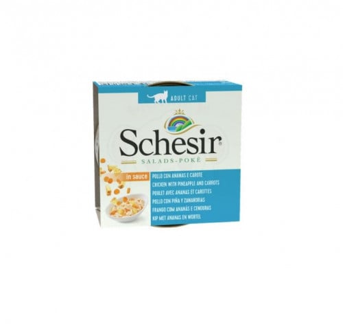 سلطة الدجاج مع الاناناس و الجزر بالصلصة من شركة Schesir