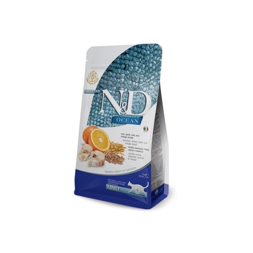 Farmina Cod & Orange Dry Cat Food for Adult Cats
