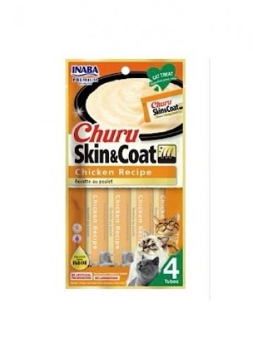 هريسة الدجاج مدعم بالفيتامينات للشعر من شركة INABA Churu