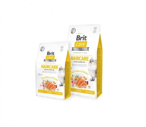 طعام جاف بالدجاج والسالمون لدعم صحة الشعر والجلد من شركة Brit