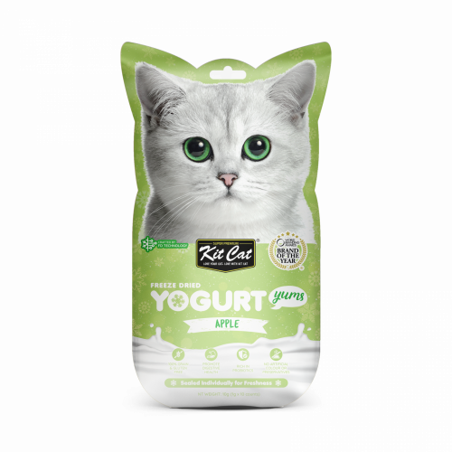 Kitcat Freeze-Dried Yogurt Treats Apple Flavor
