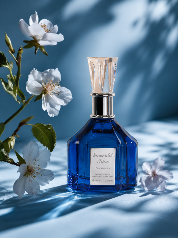 عطر الزمرد الازرق