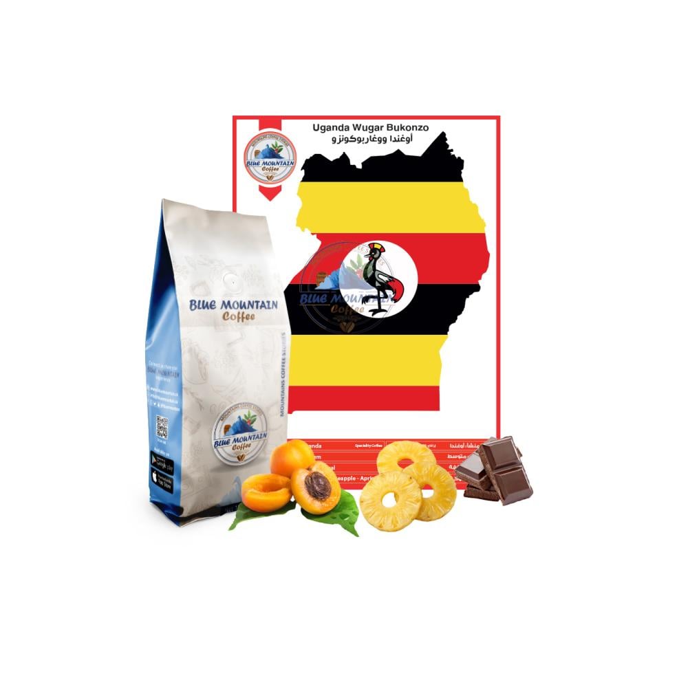 قهوة اوغندا ووغار بوكونزو محمصة