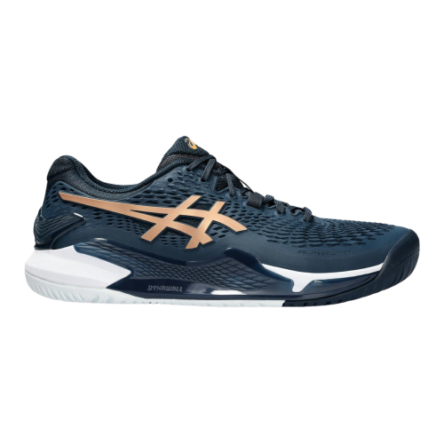 ASICS Gel Resolution 9 Clay French Blue Gold Shoes