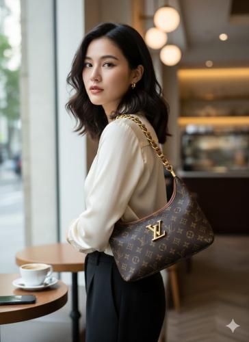 شنطة يد فاخرة بتصميم كلاسيكي أنيق