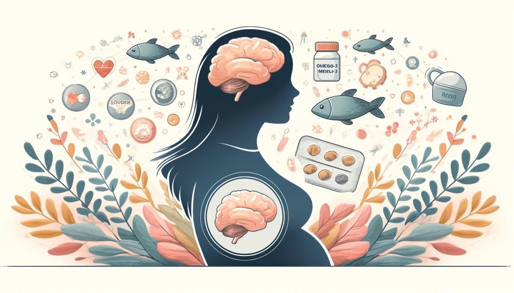 حَمل قوي وطفل معافى: رحلة أوميجا 3 مع المرأة الحامل.