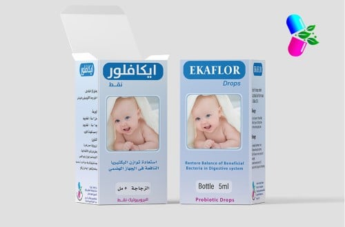 ايكافلور نقط للأطفال لإستعادة توازن الباكتيريا الن...