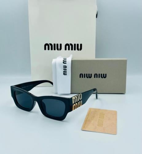 نظارة mu mu مع الملحقات طبق الأصل