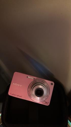 Sony Cybershot in pink