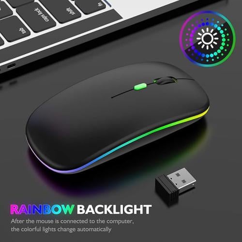 ماوس بلوتوث RGB LED