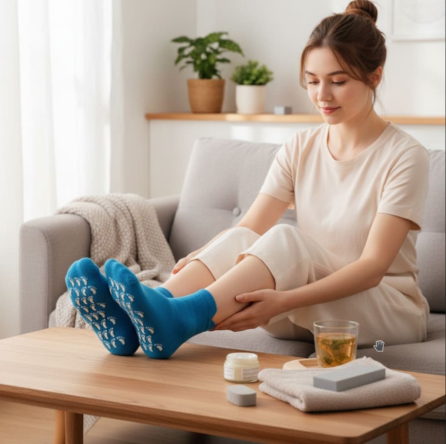 العناية بالقدمين