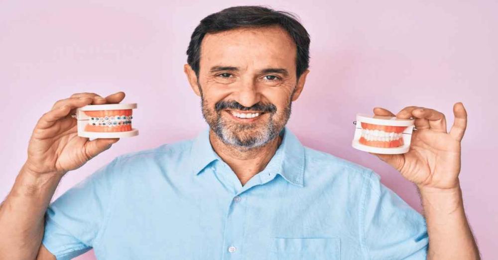 تقويم الاسنان لكبار السن