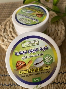 كريم الودعه والحلزون لتفتيح البشره