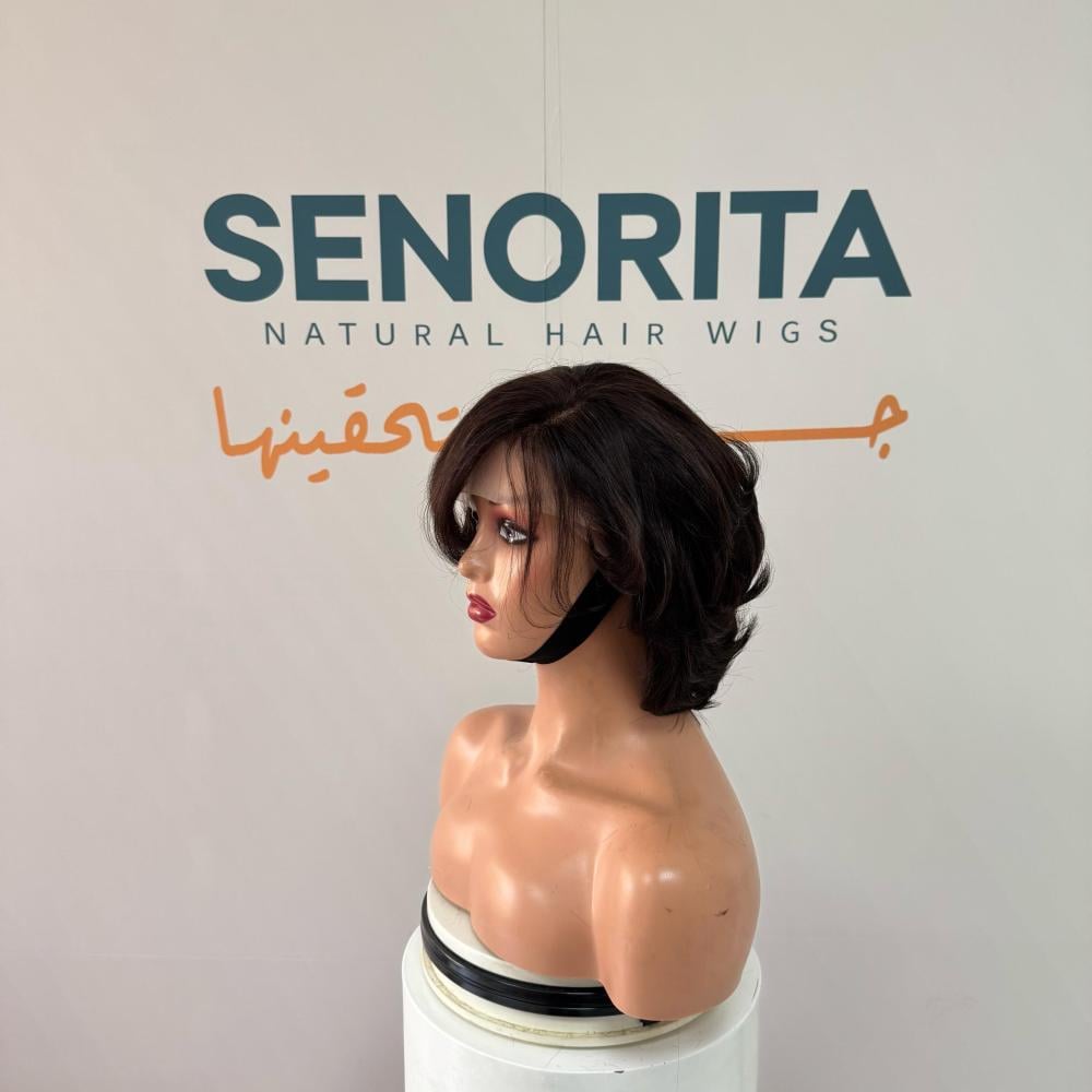 باروكة شعر طبيعي بوي