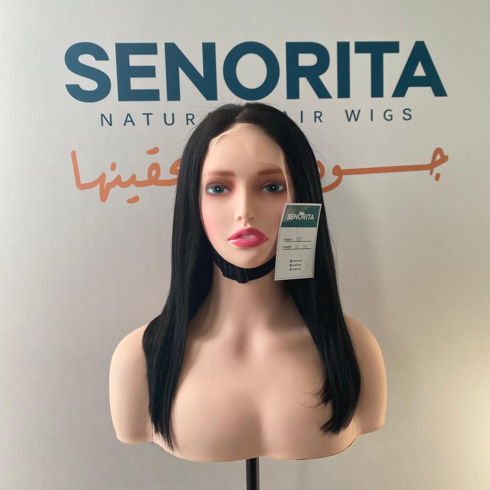 باروكه شعر طبيعي 16 انش جذور اماميه فروه حرير باروكه شعر طبيعي 16 انش جذور اماميه فروه حرير