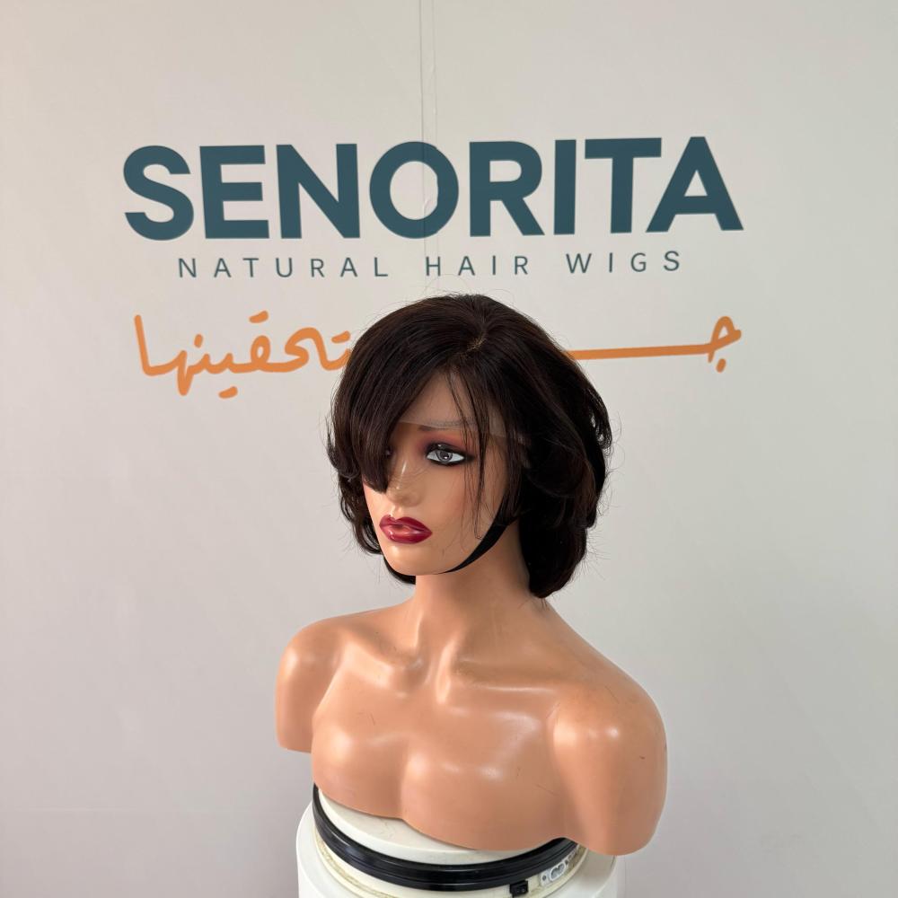 باروكة شعر طبيعي بوي