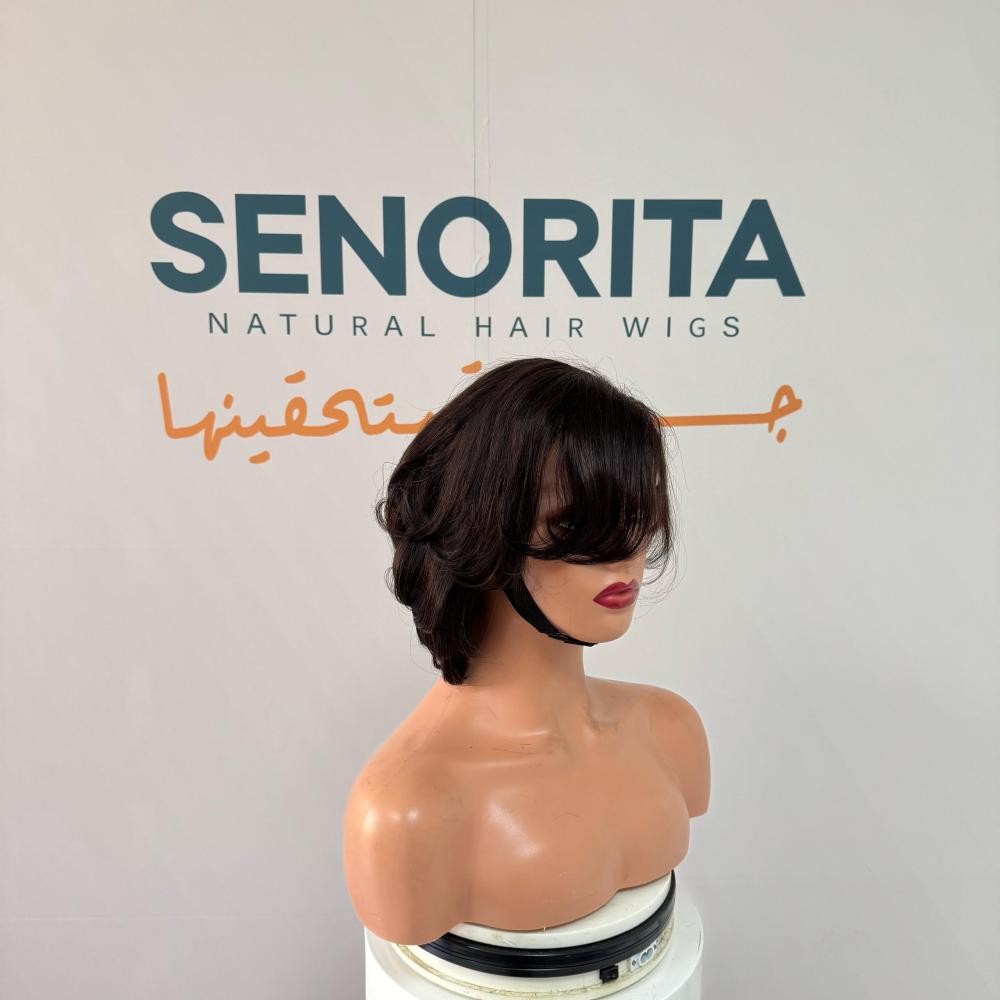 باروكة شعر طبيعي بوي