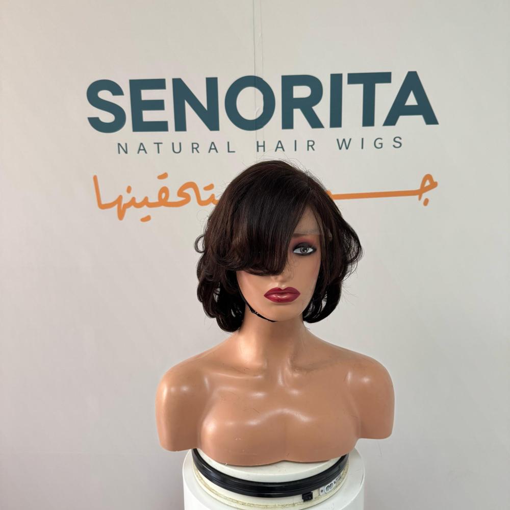 باروكة شعر طبيعي بوي