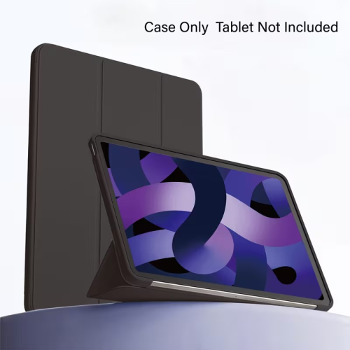 حافظة تابلت لـ iPad Pro 11 و Air - جلد صناعي، قاعدة تثبيت مغناطيسية قابلة للطي، مقاس 27.94 سم}}