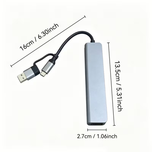 موزع منافذ 8 في 1 + HDMI+ETHERNET}}