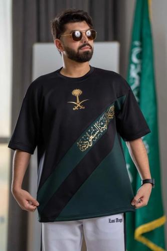 تيشيرت اليوم الوطني أوفر سايز SA08