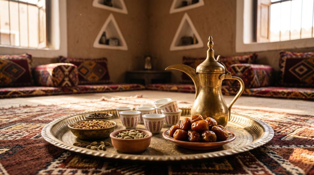 سر نكهة القهوة السعودية التقليدية وأهم المكونات التي تميزها