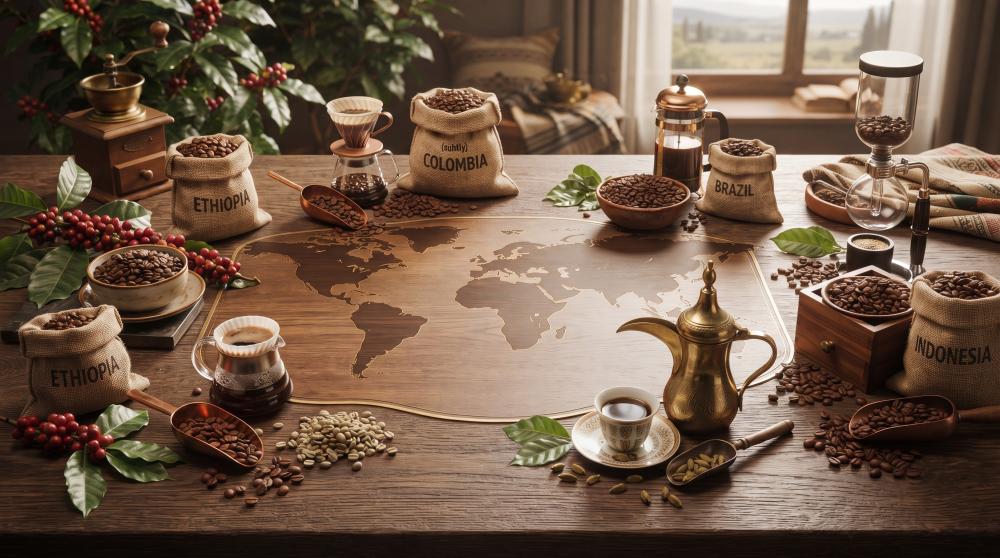 أشهر أنواع البن حول العالم ونكهة كل نوع