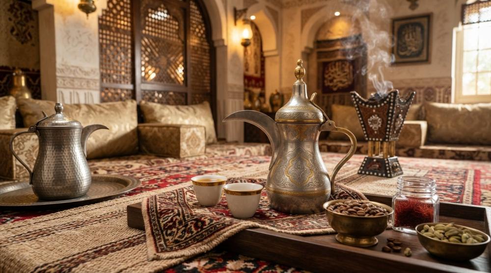 كيف تضبط القهوة السعودية مثل المقاهي والمجالس