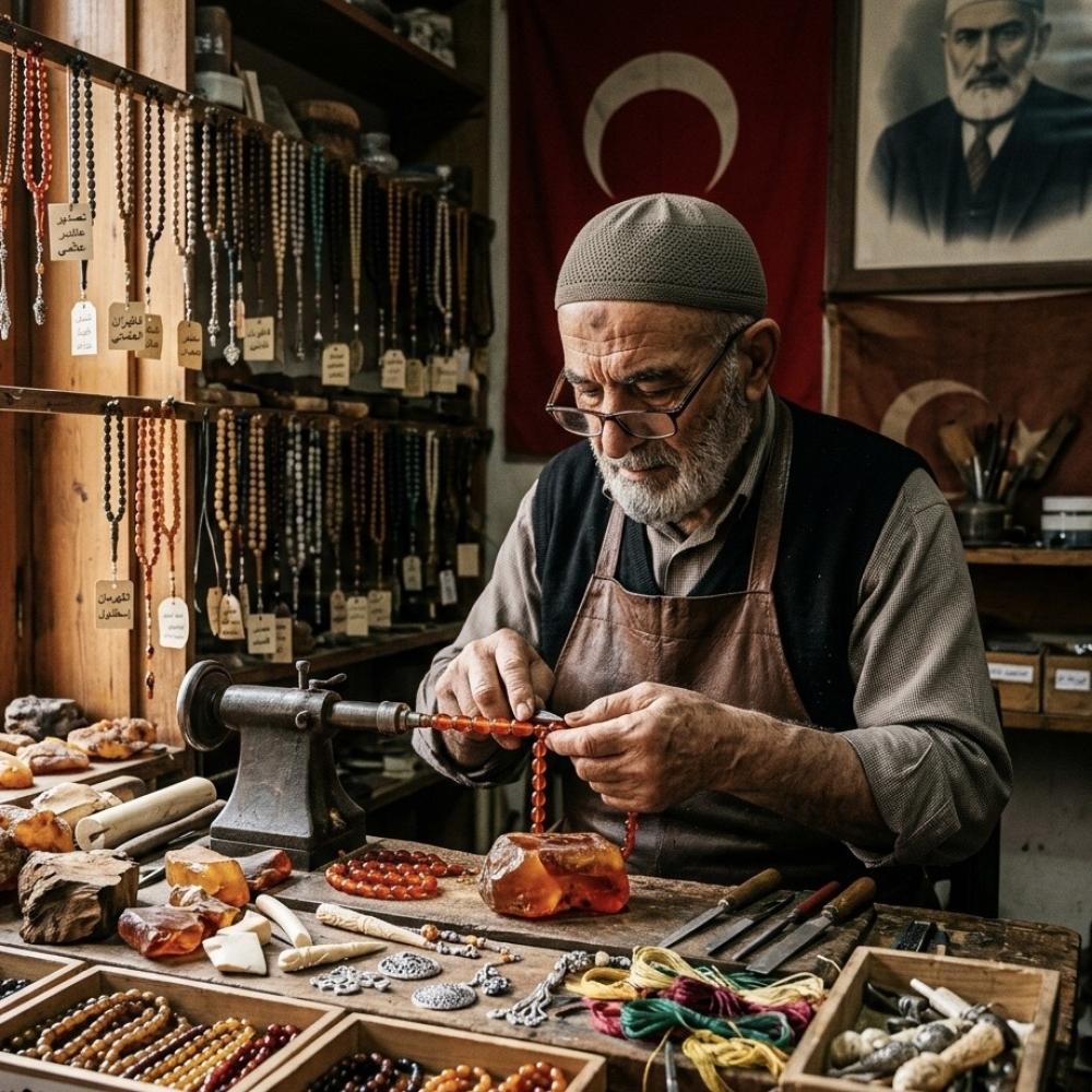 تاريخ وفن صناعة المسابيح التركية عبر القرون