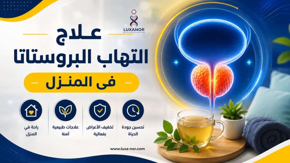 علاج التهاب البروستاتا في المنزل