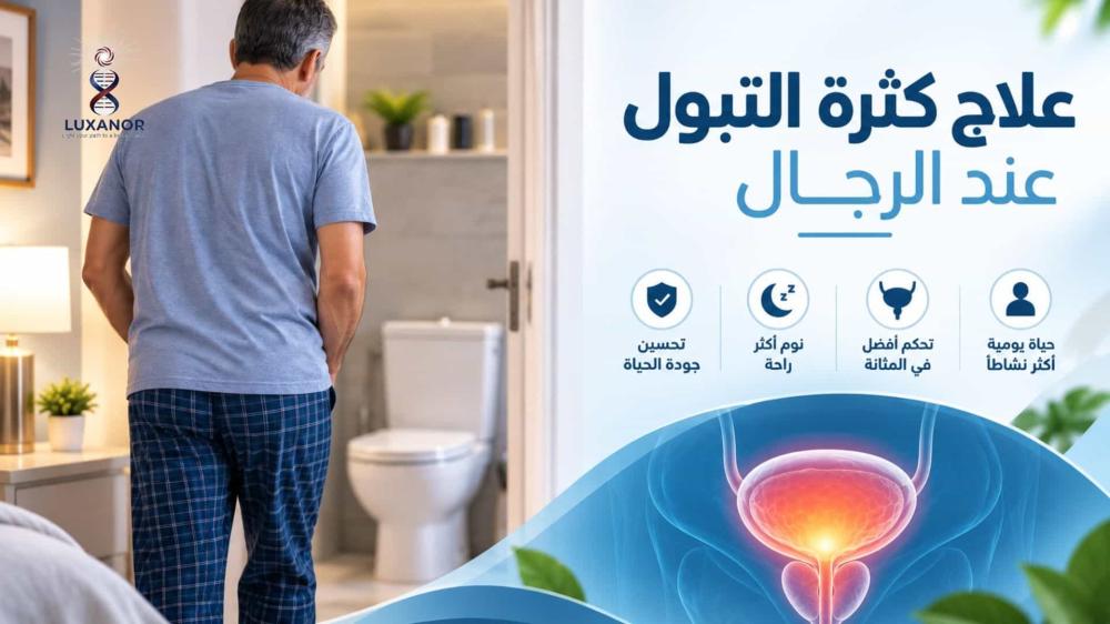 علاج كثرة التبول عند الرجال