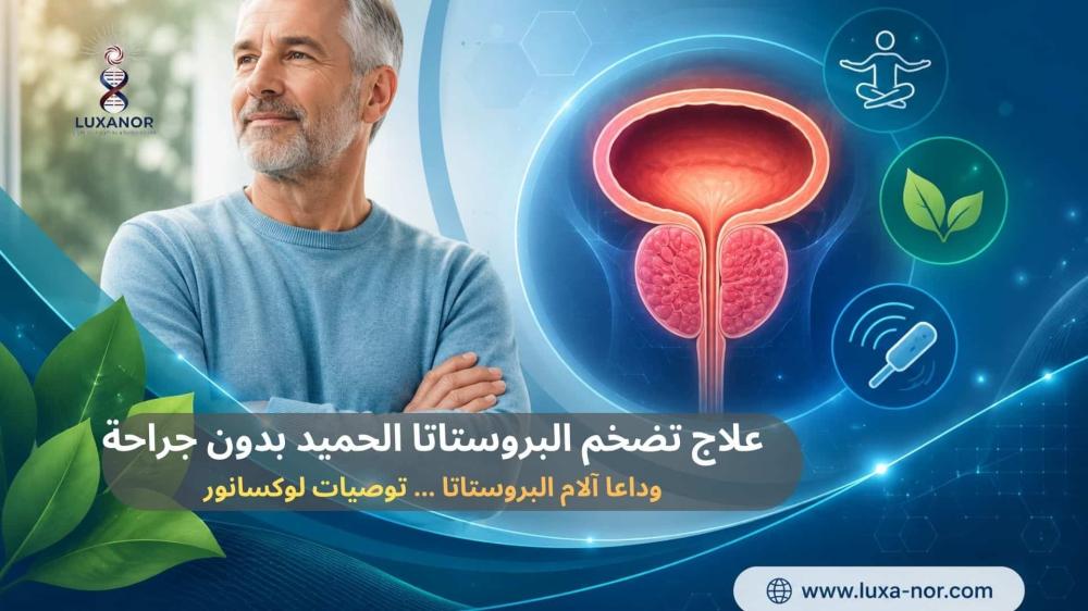علاج تضخم البروستاتا الحميد بدون جراحة